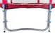 Батут Atleto 435 см з подвійними ногами з сіткою червоний (3 місця), Вуличні батути, Круглі, 180 кг, 435, Китай, Україна