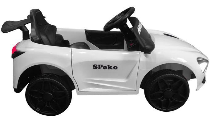 Детский электромобиль Spoko SP-720 белый (42401140)