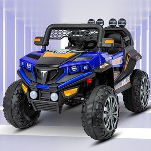 Дитячий електромобіль 4х4 Spoko SP-V50 синій (42401060)