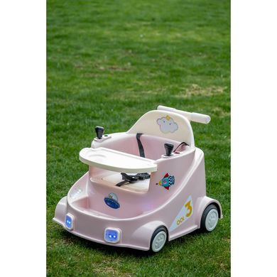 Дитячий електричний автомобіль Spoko SP-611 темно-рожевий