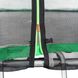 Батут Atleto 404 см з подвійними ногами з сіткою зелений (2 місця), Зелений, Вуличні батути, Круглі, 150 кг, 404, Китай, Україна